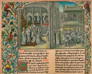 „IV. Henrik angol király koronázása”, 1399 körül, 1907