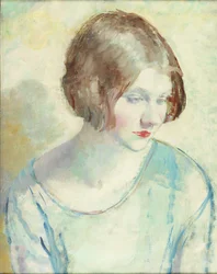 Helen (olaj és ceruza, vászon)