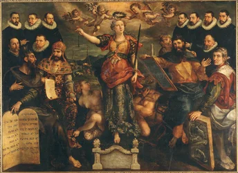 A brabanti pénzverde törvényszéke Antwerpenben, 1594.