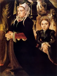 Kálvária, részlet, 1545-1550
