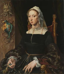 Machtelt Suijs portréja, c. 1540-1545.