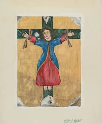 Szent Liberata festménye, c. 1939.