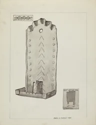 Ón gyertyatartó, 19351942.