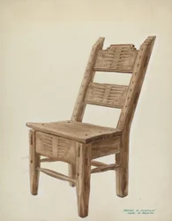 Fa szék, c. 1939.