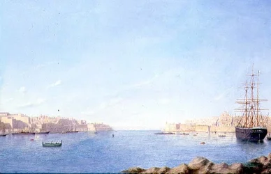 Valletta kikötője