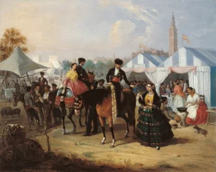 A sevillai vásáron