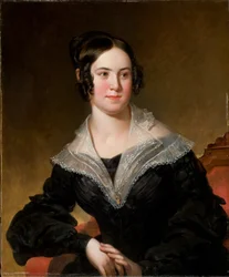 Portré egy hölgyről 1840 (Olaj, vászon)