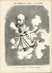 Manuel Luque (1854-1919) illusztrációja a La Caricature-ben (1880)