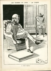 Manuel Luque (1854-1919) illusztrációja a La Caricature-ben (1880)