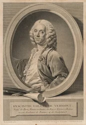 Hyacinthe Collin de Vermont, 1693-1761, festő és az akadémia tagja