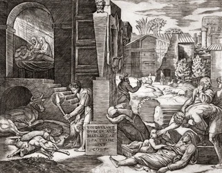 A pestis (metszet)
