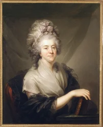 Franciszek Rzewuska grófnője, született Cetner, 1780 körül