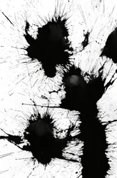 Blot, 2014 (tinta, papír)