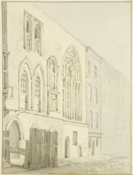 The Old Guildhall (ceruza és akvarell papíron)
