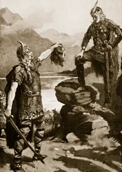 Donald Macwilliam feje, amelyet II. Sándornak ajándékoztak, illusztráció a "Hutchinson