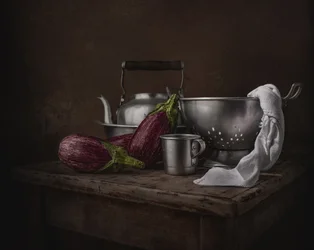 Moody konyhai csendélet