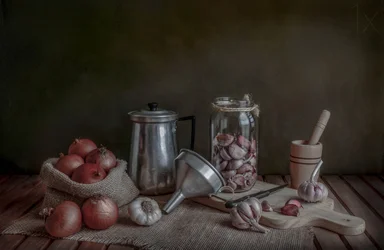 Rusztikus konyhai alapfelszerelések