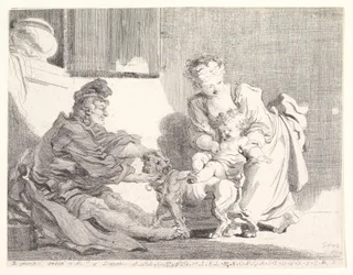 A gyermek és a bulldog, 1778.