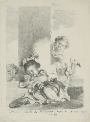 A gyermek és a macska, 1778
