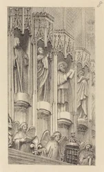 Szobrok Hetedik Henrik kápolnájában, Westminster Abbeyben