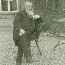 Johannes Brahms 1833-1897, 1894 zeneszerző portréja