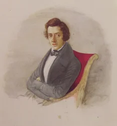 Frederic Chopin (1810-49) portréja