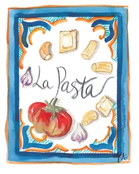 La Pasta, 2018 (akvarell, papír)