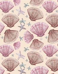 Whitstable Seashells, Antique Hue, 2020 (akvarell, papír)
