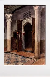 Mór udvar sarka, körülbelül 1870-71