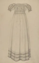 Csecsemő ruha, c. 1938.