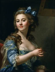 Marie-Gabrielle Capet (1761-1818) "önarckép" festménye, 1783 National Museum of Western Art, Tokió, Japán