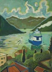 Part menti fjord-túra hajó
