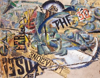 A nemzet, 65 x 51 cm. Olaszország, 20. század.