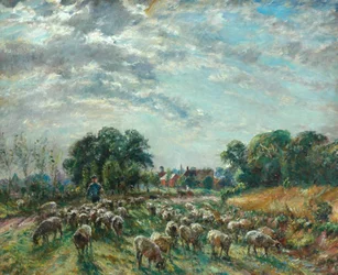 Az út Hatfield Heath felé, 1900 körül