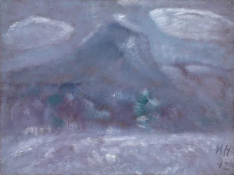 Katahdin hegy, hóvihar
