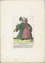 De dwerg Hali Nasili Pasha, 1710 körül Hali Nasili Pascha, testvére, Visir Knupperli, az arskipelágói Schmeks nagy sziget kormányzója (cím a tárgyon) Il Callotto resurcitato vagy újonnan berendezett kis szekrény (sorozat címe)