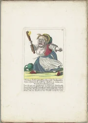 De dwerg Malper Höllriglin, mint waardin, 1710 körül Malper Höllriglin Würthin és tenyészanya a Hünerloch auff der Pasteijnál, egy bosszantó hazai perben (cím a tárgyon) Il Callotto resurcitato vagy újonnan berendezett kis szekrény (sorozat címe