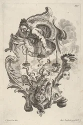 Sconce Representing Winter, Sconce Representing the 4 Year Sides, kb. 1730-56.