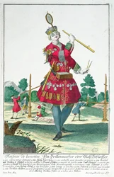 A szemüvegkészítő, Augsburg 1735