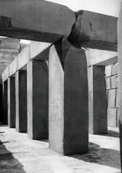 Gránit templom, Giza, Egyiptom, 1937