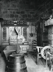 Belső, Dinan, Bretagne, Franciaország, 1937.
