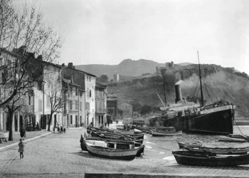 Cassis kikötője, Franciaország, 1937.