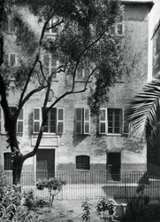 A ház, ahol Napóleon született, Ajaccio, Korzika, 1937.