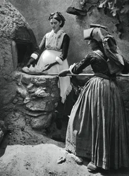 Nők a sütőben, Szardínia, Olaszország, 1937.