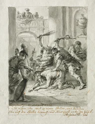 A zászlózás, 1788.