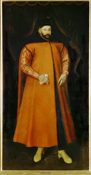 Stephan Bathory, King of Poland (festmény, vászon)