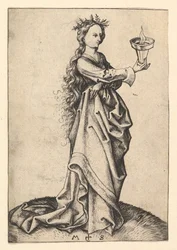 A harmadik bölcs szűz, kb. 1435-1491.