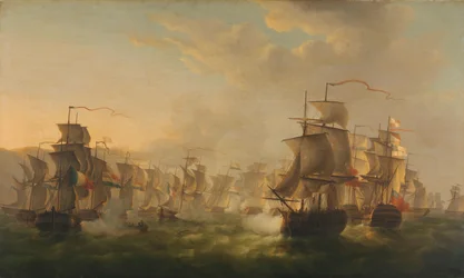 A holland és a brit flotta összecsapása Boulogne közelében
