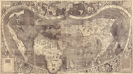 Világtérkép Universalis Cosmographia, 1507