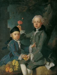 Leopold és Vinzenz Ruard kettős portréja
